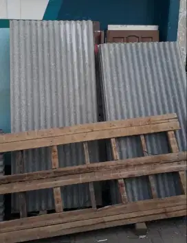 Jual asbes bekas 100x300 siap pakai