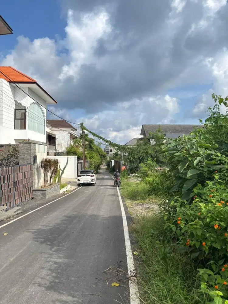 Tanah view di ungasan kawasan vila