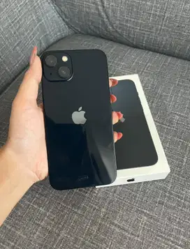 iPhone 13 128gb Midnight Garansi Resmi iBox Fullset Nominus