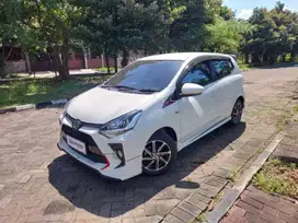 KM RENDAH Toyota Agya 1.2 TRD Sportivo Bensin Matic 2021 Putih CAZ