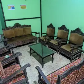 2 set kursi + bonus meja 1 siapa cepat dapat