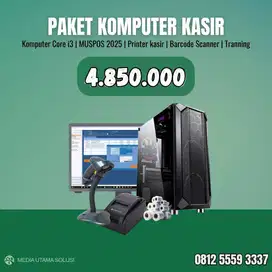 PAKET KOMPUTER KASIR UNTUK USAHA HARIAN ANDA!