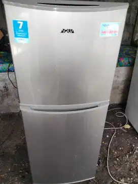 Kulkas AQUA 2 pintu ORI segel normal