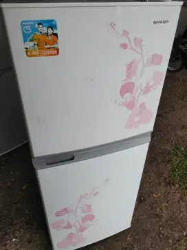 Kulkas Sharp 2 pintu ORI segel normal