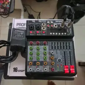 Mixer 4 Channel 16 DSP Bluetooth