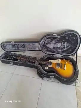 Gitar epiphone lp100 & hardcase cort