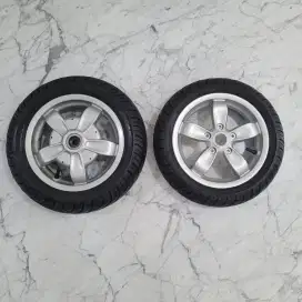 Ban Velg Vespa Primavera Ring 11 Original Vespa,Depan Belakang