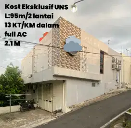 Dijual Kost Eksklusif UNS 13KT full AC