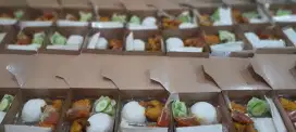 Paket Nasi Box, Snack Box, F&B Kedai Sambalimo Jagakarsa