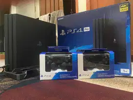 PS4 PRO 1TB 4K HDR FULLGAME PS 4 FULLSET 2 STIK