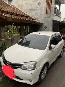 Etios Valco E 1.2 MT manual tahun 2015