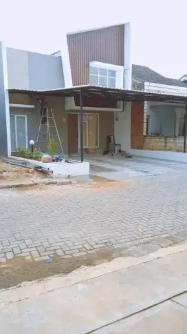 Kanopi Alderon besi hollow galvanis
