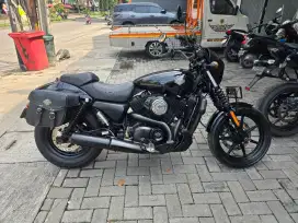 Moge Cruiser Harley Street 500/XG500 th 2015 km 6rb Like New Siap Gas