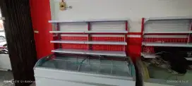 Rak single dan dobel diatas Freezer