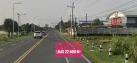 DIJUAL Tanah Strategis LD 93 mtr, Sltn Gerbang TOL MADIUN