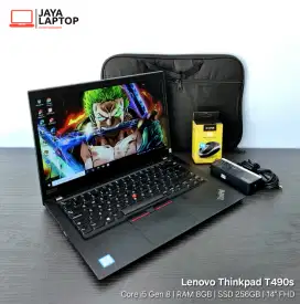 Lenovo Thinkpad T490s Core i5 RAM 8GB SSD 256GB Laptop Second Bekas