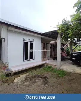 BELI RUMAH TYPE 75 TANAH JUMBO PLUS GRATTIS KIOS BUAT JUALAN