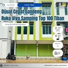 Dijual Ruko Gandeng Samping Top 100 tiban ( vivo square )