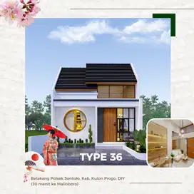 Rumah di Jogja Barat 300 Jutaan Nuansa Jepang Jalan Wates