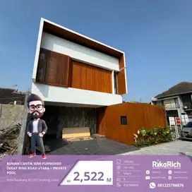 RUMAH MEWAH MINIMALIS PRIVATE POOL BARU SIAP HUNI SELANGKAH RS JIH
