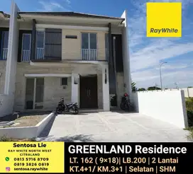 Jual Rumah Greenland Residence dekat Citraland, Pakuwon Mall Surabaya
