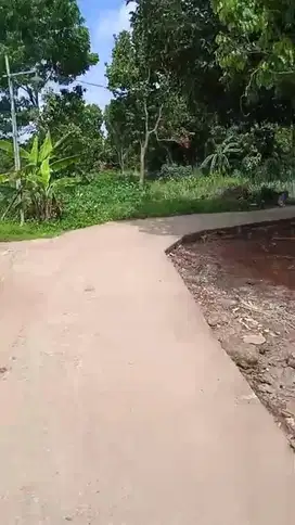 JUAL TANAH  CANTIK BUAT RM  TINGGAL GN SINDUR