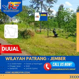 TANAH PINGGIR JALAN DEKAT KAMPUS AKBID POLTEKES DAN RS SOEBANDI JEMBER