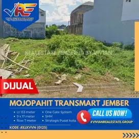 TANAH BLOK DEPAN PERUM MOJOPAHIT TRANSMART JEMBER
