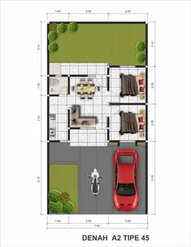 2 Unit Rumah 500jt an Lokasi Seyegan dekat RS At - Turot,  Bisa KPR
