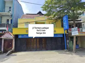 Rumah jl Tentara pelajar 9x13 MTR dekat Yos Sudarso Nusantara
