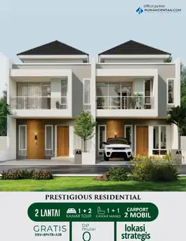 Rumah Premium gentan solo cluster deretan rumah elit