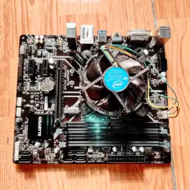 Paket Intel Core i7 8700 gen 8 dan Gigabyte Z370M