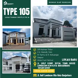 Rumah type 105 didalam komplek