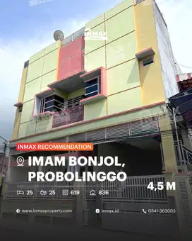 Rumah Kost Full Penghuni Lokasi Strategis Di Jl. Imam Bonjol Mayangan
