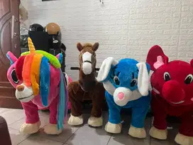 Animal Ride Mainan Anak Ukuran M + Koin