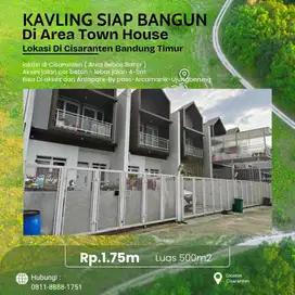 Kavling siap bangun di area townhouse Cisaranten Bandung Timur