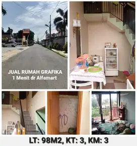 JUAL CEPAT RUMAH GRAFIKA BANYUMANIK SEMARANG, BEBAS BANJIR & STRATEGIS