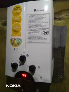 Water heater gas second grsi 1 thn