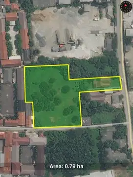 Jual Tanah Industri Di Jalan Raya Legok Tangerang