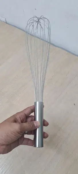 Baloon whisk kocokan telur manual egg jumbo premium stainless tebal