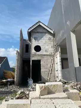 rumah ready Gununganyar wisma tirta agung Korean living