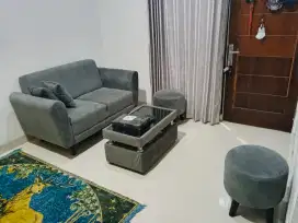 Dijual Sofa Set Warna Abu