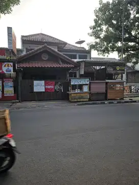 Rumah tinggal pinggir jalan cocok usaha siap huni di Kencanaloka