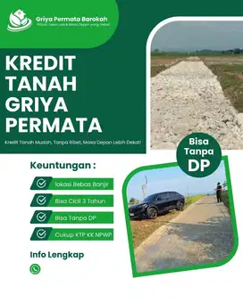 Tanah Kavling Murah Bisa Kredit Tanpa Bi Checking dekat Citra indah