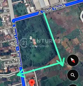 Dijual Kavling Komersial Lokasi Bagus Di Karawaci Tangerang, Banten
