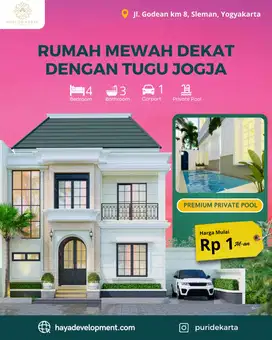 beli Rumah  Dekat Malioboro Yogyakarta promo