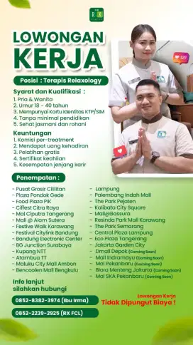 Terapis Pria/ Wanita