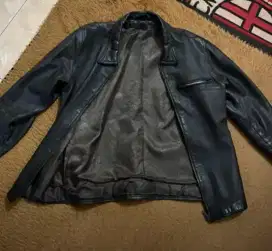 jaket kulit coklat