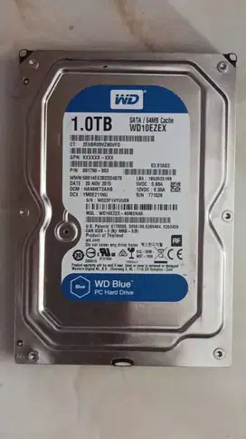 HARDISK PC WD 1 TB BERGARANSI & BERKUALITAS hayo