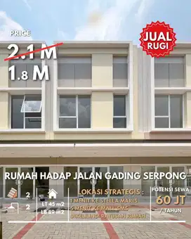 PALING MURAH di Gading Serpong – Ruko Vienna Grande Dijual Cepat!
